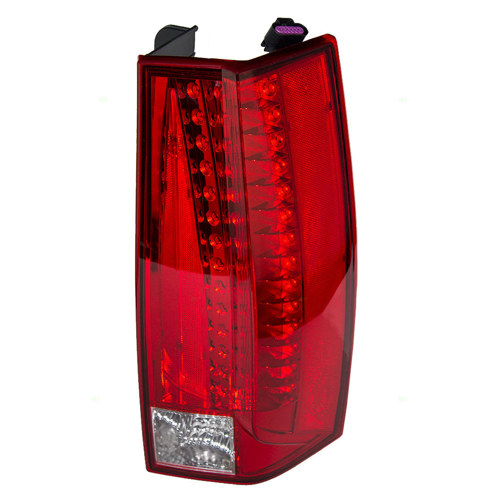 Brock Replacement Passenger Tail Light Compatible with 2007-2014 Escalade & Escalade ESV 22884388