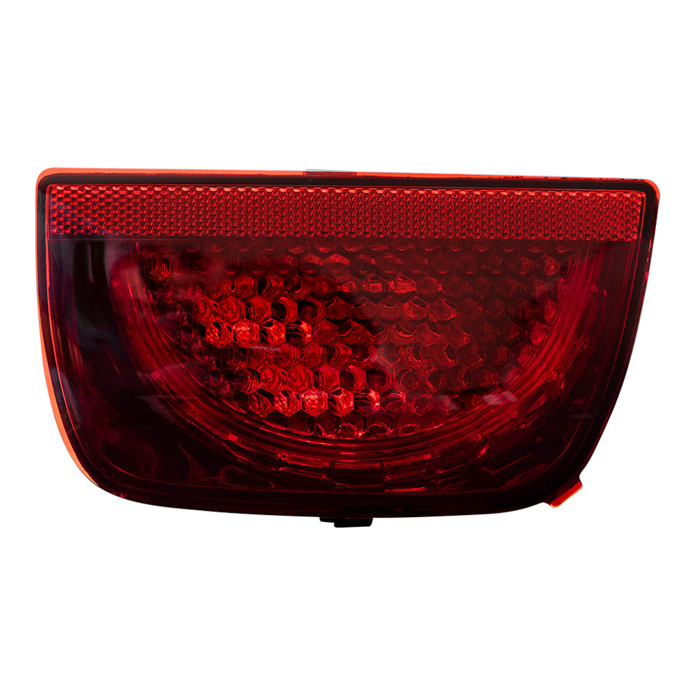 Brock Replacement Passenger Inner Tail Light Compatible with 2010-2013 Camaro w/ RS Package 92244326