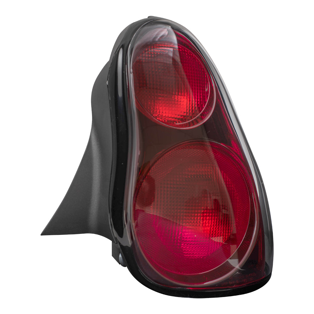 Brock Replacement Passenger Tail Light Quarter Panel Mounted Taillamp Compatible with 2000-2005 Monte Carlo 10326669
