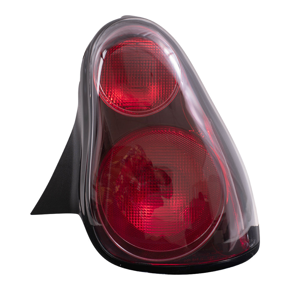 Brock Replacement Driver and Passenger Set Tail Lights Quarter Panel Mounted Taillamps Compatible with 2000-2005 Monte Carlo
