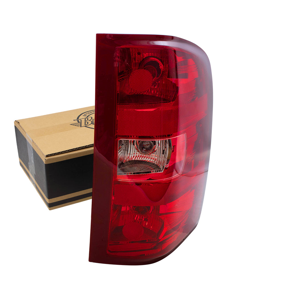 Brock Replacement Passenger Side Tail Light Assembly Compatible with 25958483