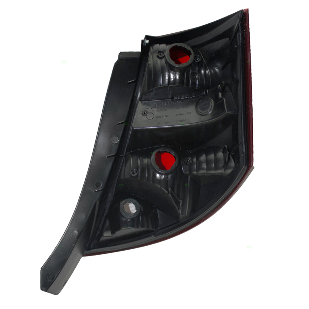 Brock Replacement Driver Tail Light Compatible with 2003-2007 Ion Sedan 22723024