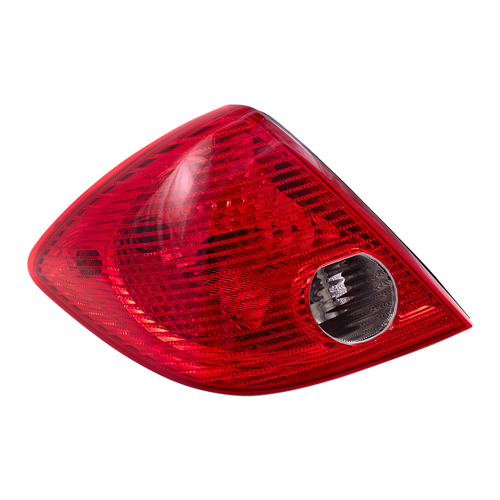 Brock Replacement Driver Tail Light Compatible with 05-10 G6 Sedan 15242809 2800201
