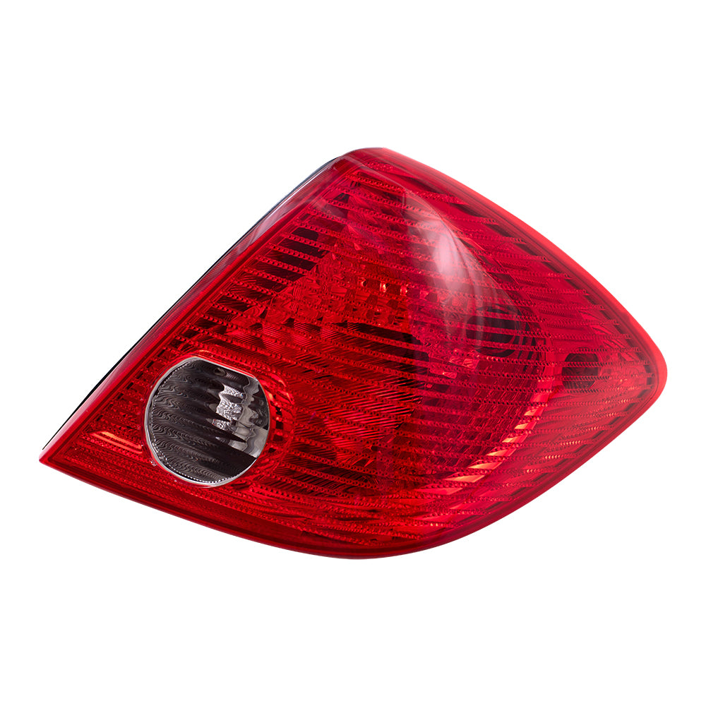 Brock Replacement Passenger Tail Light Lens Compatible with 05-10 G6 Sedan 15242808 2801201