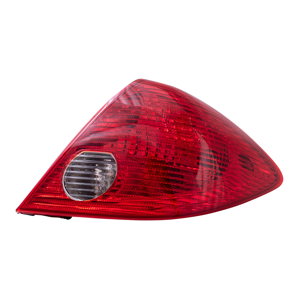 Brock Replacement Passenger Tail Light Lens Compatible with 05-10 G6 Sedan 15242808 2801201