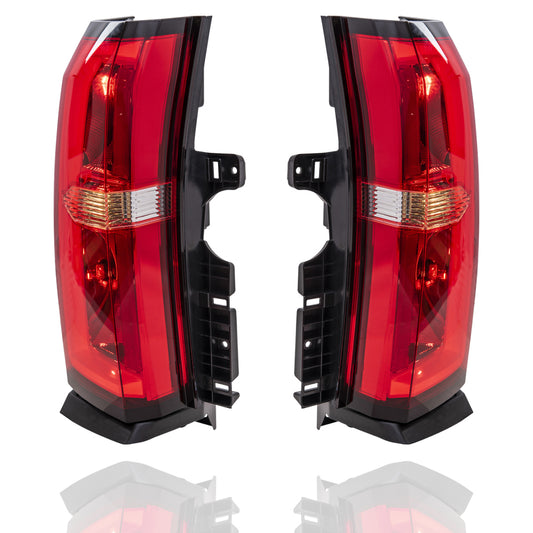 Brock 1222-0112S Replacement Tail Light Assembly Set Simple Design