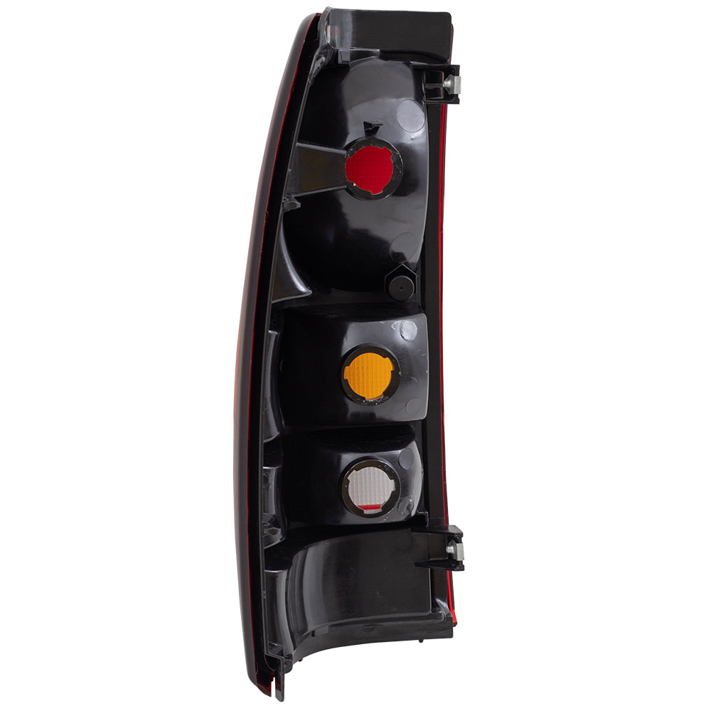Brock Replacement Driver and Passenger Set Tail Lights Compatible with 2004-2007 Sierra Fleetside Pickup Truck 19169021 19169022