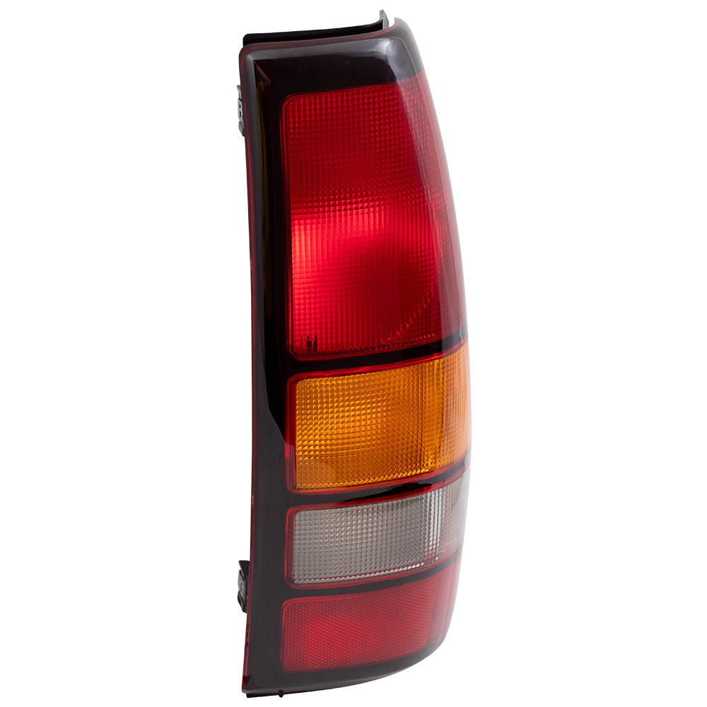 Brock Replacement Driver and Passenger Set Tail Lights Compatible with 2004-2007 Sierra Fleetside Pickup Truck 19169021 19169022