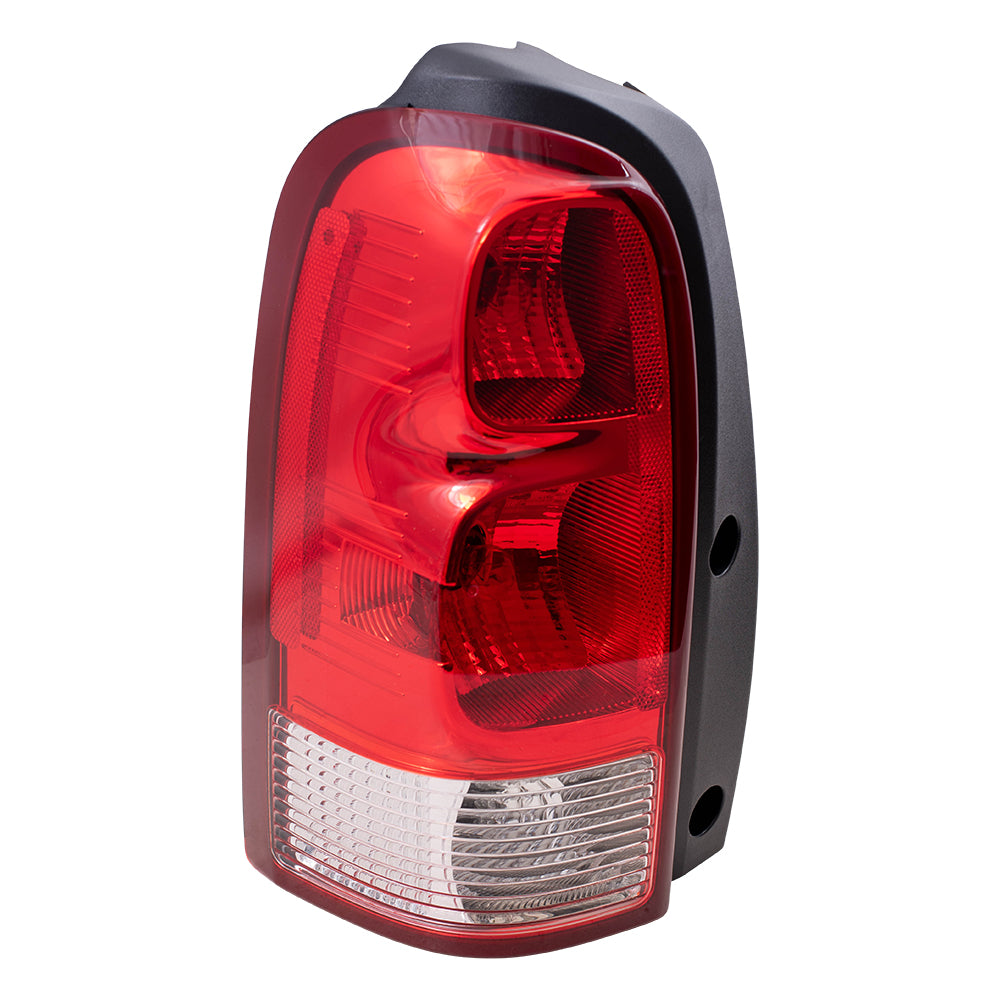 Brock Replacement Driver Tail Light Compatible with 05-07 Montana SV6 Relay Terraza Uplander 15787131