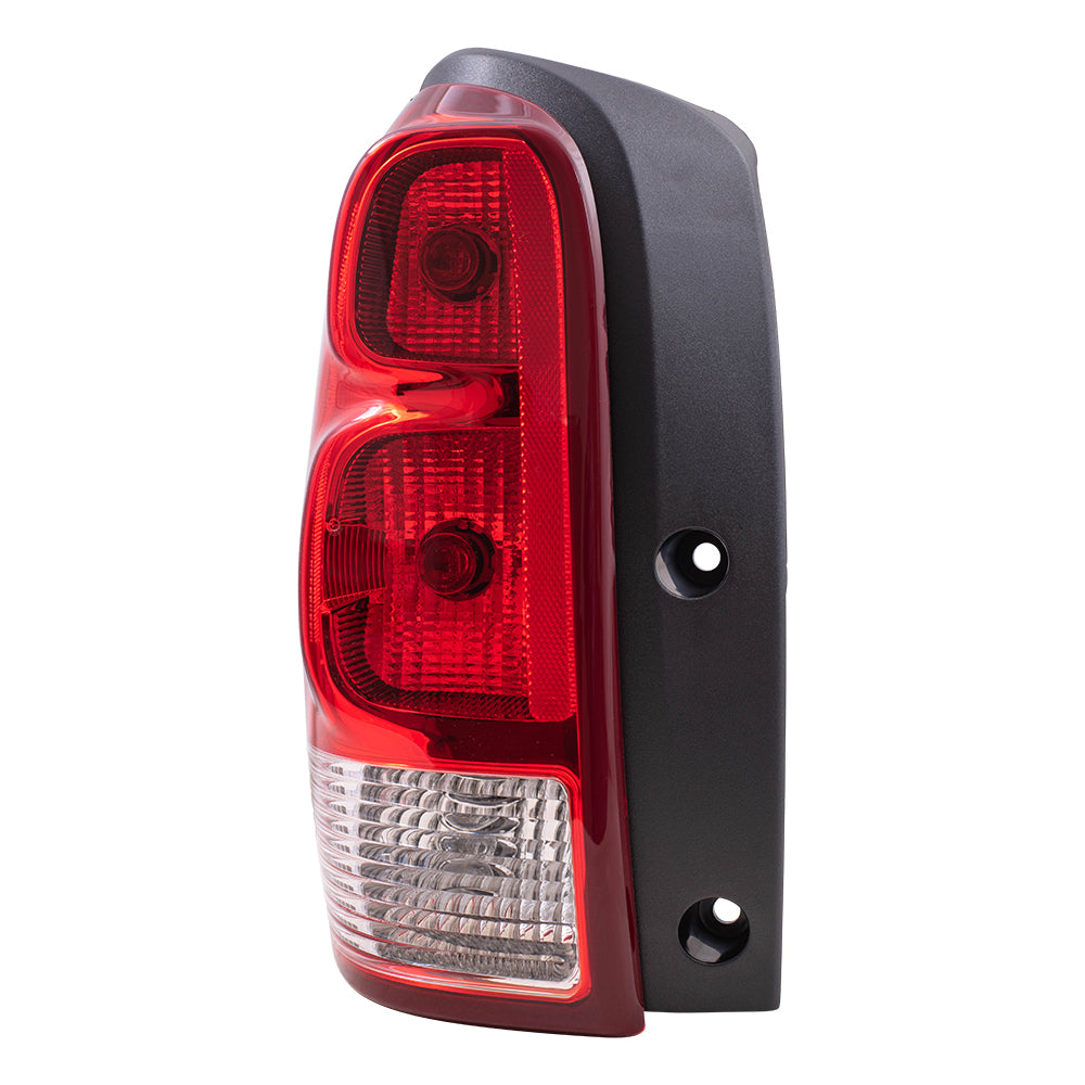 Brock Replacement Driver Tail Light Compatible with 05-07 Montana SV6 Relay Terraza Uplander 15787131
