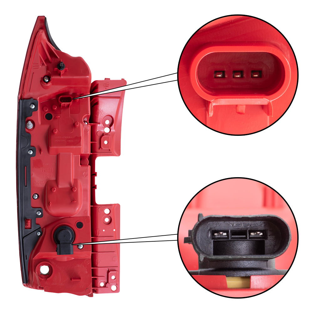 Tail Light for 2010-2016 SRX 22774015 Right GM2801255