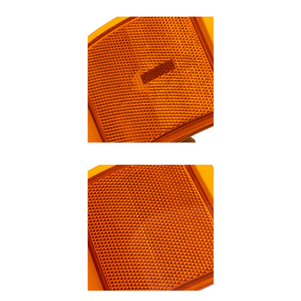 Park/Signal/Side Marker for 1994-1999 C1500 Upper and Lower for Composite Headlights for 1994-1999 C1500 Suburban 1994-2000 C2500 1994-1999 C2500 Suburban 1994-2000 C3500 1994-1999 K1500 5977459 Set