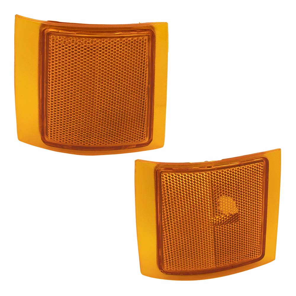 Park/Signal/Side Marker for 1994-1999 C1500 Upper and Lower for Composite Headlights for 1994-1999 C1500 Suburban 1994-2000 C2500 1994-1999 C2500 Suburban 1994-2000 C3500 1994-1999 K1500 5977459 Set