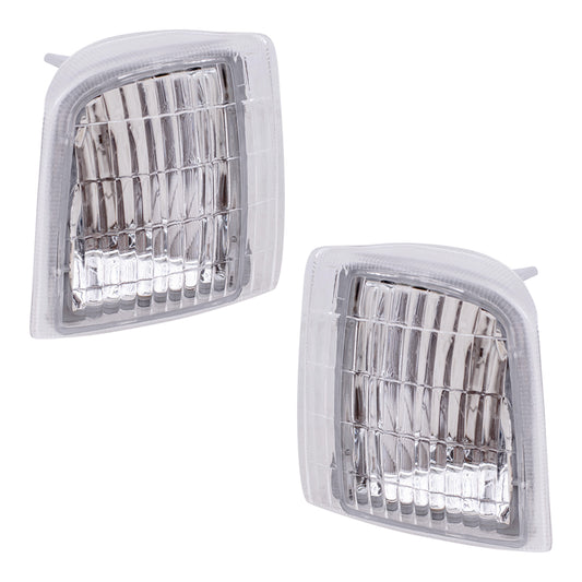 Park/Signal/Side Marker for 1995-2005 Astro for Composite Headlights for 1995-2005 Safari 16524075 Set GM2550139
