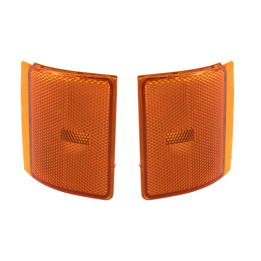 Park/Signal/Side Marker for 1994-1999 C1500 Lower for Composite Headlights for 1994-1999 C1500 Suburban 1994-2000 C2500 1994-1999 C2500 Suburban 1994-2000 C3500 1994-1999 K1500 1994-2000 K2500 Set