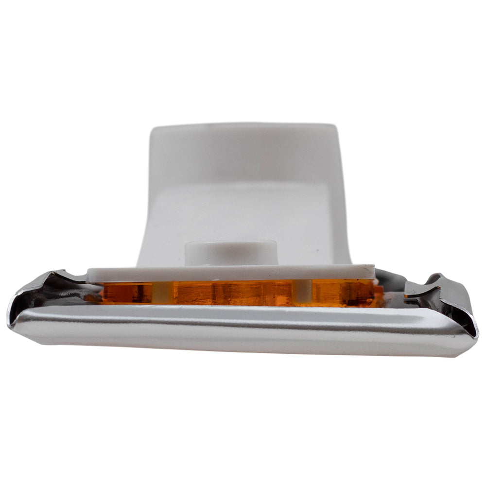 Park/Signal/Side Marker for 1981-1986 C10 Chrome Trim for 1981-1986 C10 Suburban 1988-1991 C1500 1981-1986 C20 1981-1986 C20 Suburban 1988-1991 C2500 1981-1986 C30 1988-1991 C3500 1981-1986 K10 Left