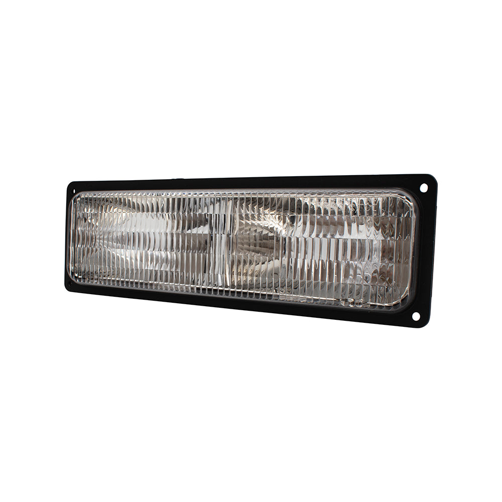 Brock Replacement Passenger Park Signal Front Marker Light Compatible with 94-02 Tahoe C/K Pickup Suburban Yukon Blazer 5976838