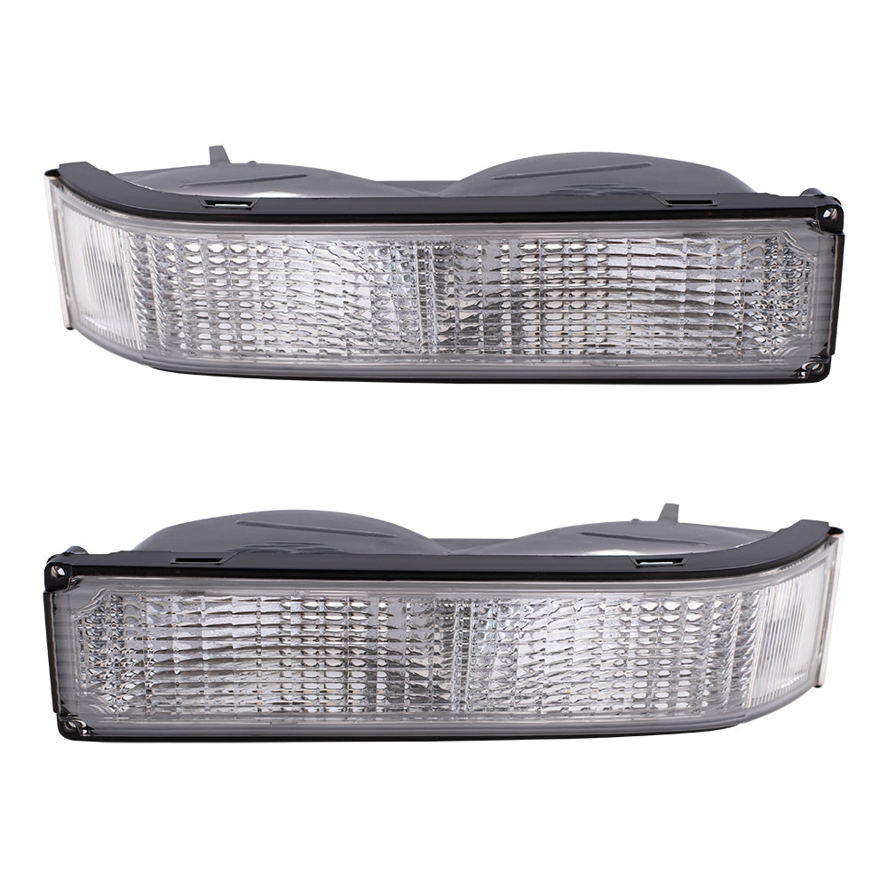 Park/Signal/Side Marker for 1988-1999 C1500 for Sealed Beam Headlights for 1992-1999 C1500 Suburban 1988-2000 C2500 1992-1999 C2500 Suburban 1988-2002 C3500 1988-1999 K1500 1992-1999 K1500 Suburban