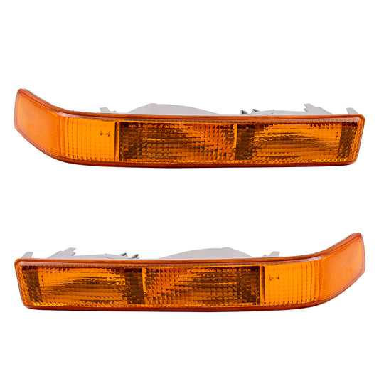 Park/Signal/Side Marker for 1998-2005 Blazer w/o Fog Light for 1998-2004 S10 1998-2001 Jimmy 1998-2004 Sonoma 15098267 Set GM2520162