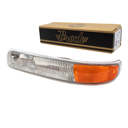 Park/Signal/Side Marker for 1999-2002 Silverado 1500 for 2001-2002 Silverado 1500 HD 1999-2002 Silverado 2500 2001-2002 Silverado 2500 HD 2001-2002 Silverado 3500 2000-2006 Tahoe 15199558 Left