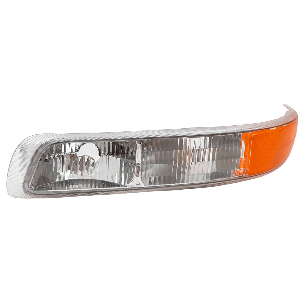 Park/Signal/Side Marker for 1999-2002 Silverado 1500 for 2001-2002 Silverado 1500 HD 1999-2002 Silverado 2500 2001-2002 Silverado 2500 HD 2001-2002 Silverado 3500 2000-2006 Tahoe 15199558 Left