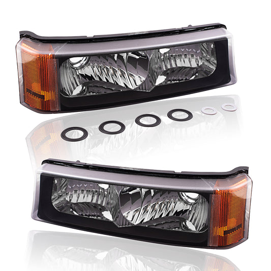 Park/Signal/Side Marker for 2003-2006 Silverado 1500 w/o Lower Body Cladding for 2003-2006 Silverado 1500 HD 2003-2004 Silverado 2500 2003-2006 Silverado 2500 HD 2003-2006 Silverado 3500 15199556 Set
