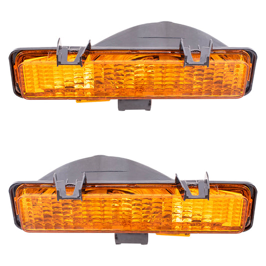 Park/Signal/Side Marker for 1983-1994 S10 Blazer for 1982-1993 S10 1992-1994 Jimmy 1983-1991 S15 Jimmy 1982-1990 S15 1991-1993 Sonoma 1991-1994 Bravada 5976643 Set GM2520109