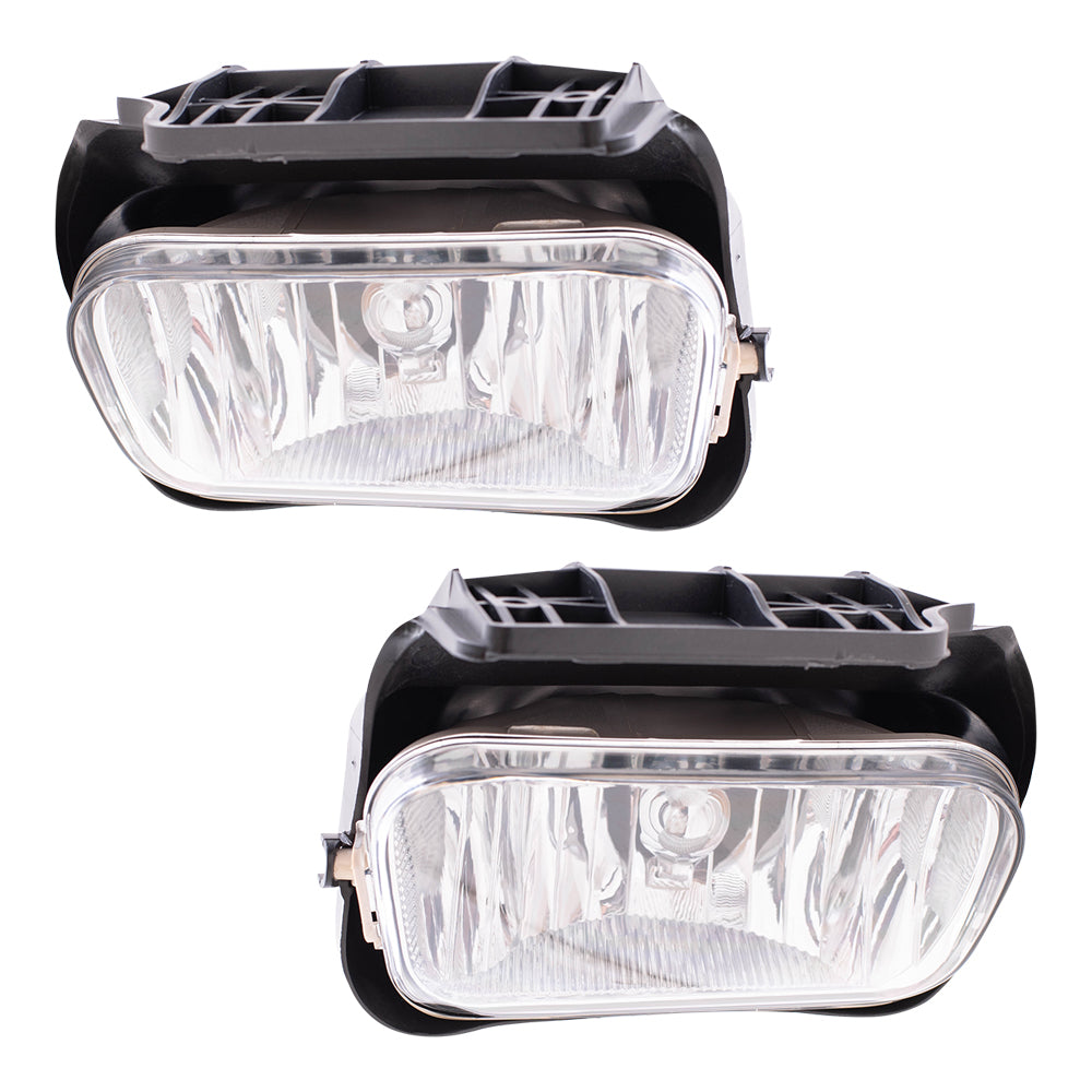 Fog Light for 2003-2004 Silverado 1500 To 01/02/04 w/o Body Cladding for 2003-2003 Silverado 1500 HD 2003-2004 Silverado 2500 2003-2004 Silverado 2500 HD 2003-2004 Silverado 3500 15190982 Set