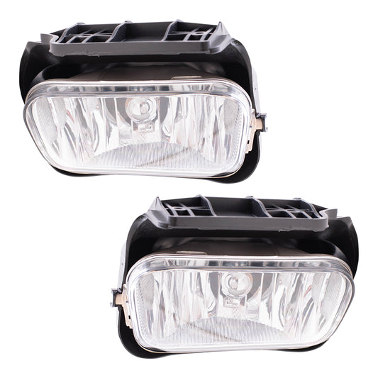 Fog Light for 2003-2004 Silverado 1500 To 01/02/04 w/o Body Cladding for 2003-2003 Silverado 1500 HD 2003-2004 Silverado 2500 2003-2004 Silverado 2500 HD 2003-2004 Silverado 3500 15190982 Set