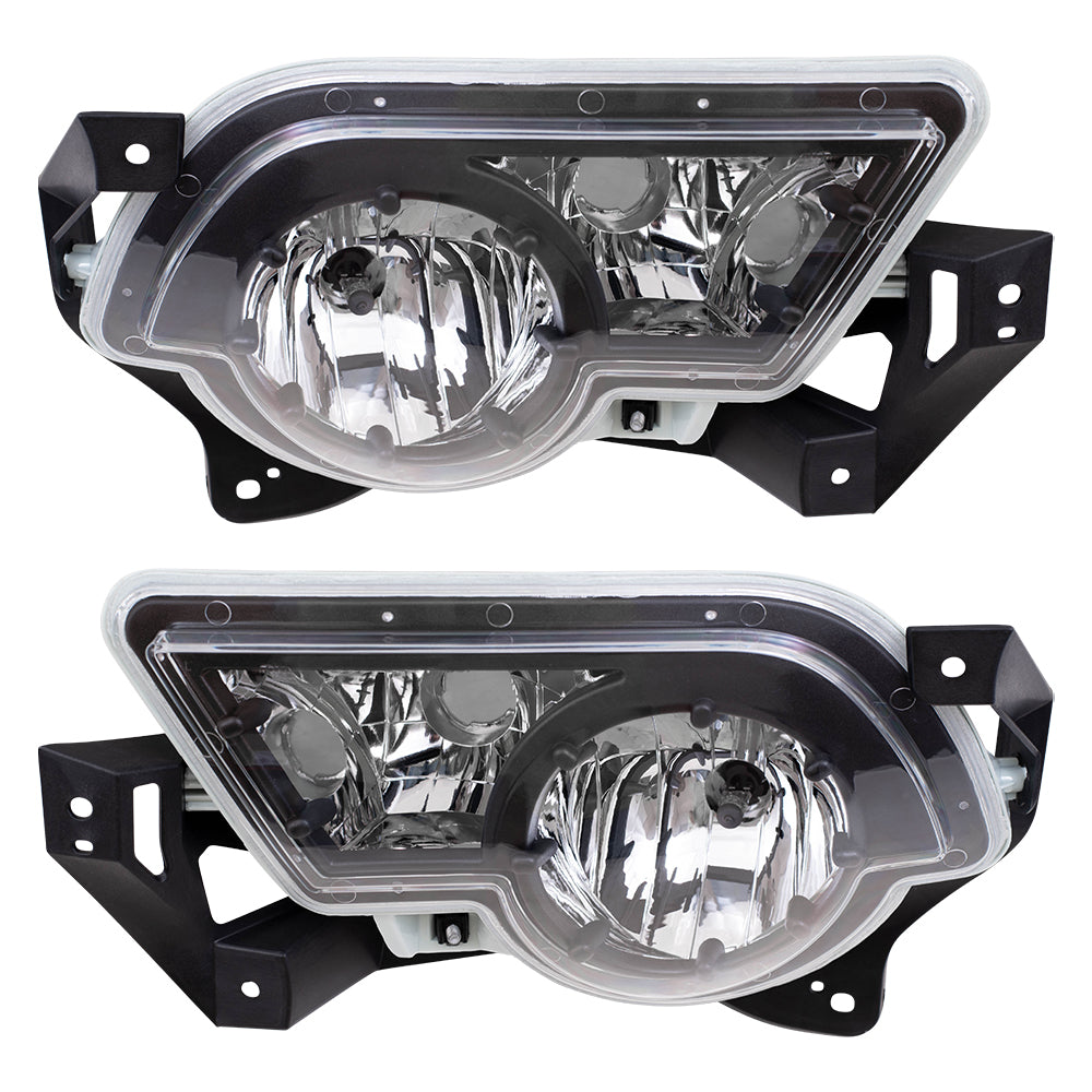 Fog Light for 2002-2006 Avalanche 1500 w/ Body Cladding for 2002-2006 Avalanche 2500 15040361 Set GM2592141