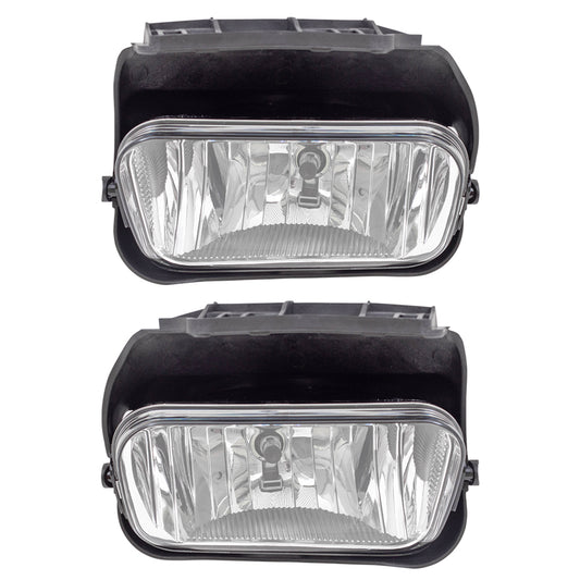 Fog Light for 2004-2006 Silverado 1500 From 1/2/04 for 2005-2006 Silverado 1500 HD 2004-2004 Silverado 2500 2004-2006 Silverado 2500 HD 2004-2006 Silverado 3500 2006-2006 Avalanche 1500 15791433 Set