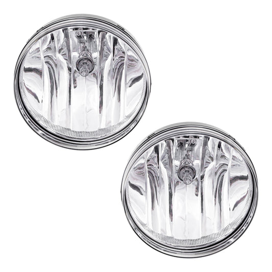 Fog Light for 2007-2013 Sierra 1500 for 2007-2014 Sierra 2500 HD 2007-2014 Sierra 3500 HD 25866495 Set GM2592161