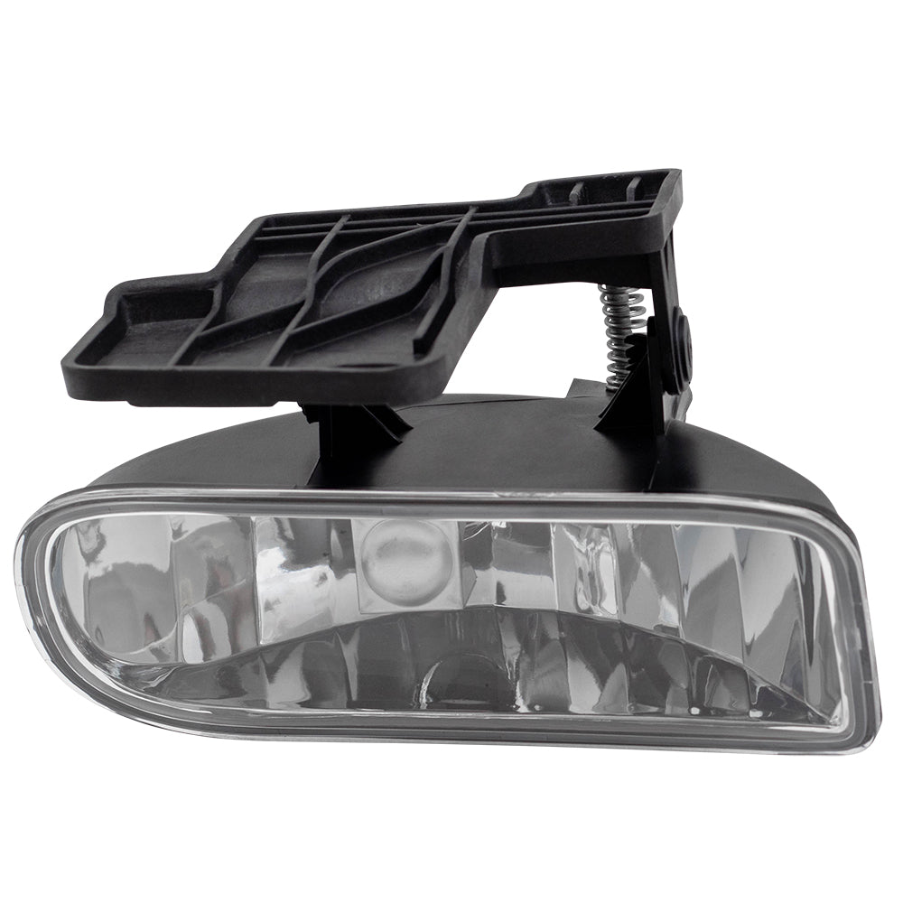 Brock Replacement Passenger Fog Light Compatible with 1999-2002 Sierra Pickup Truck 10385055
