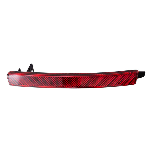 Brock Replacement Passenger Rear Bumper Reflector Light Compatible with Acadia Outlook SRX Traverse 25881882 2831100