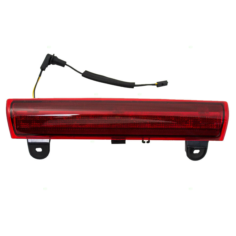 Brock Replacement 3 Piece Set of Taillights with 3rd Brake Light Compatible with SUV with Liftgate 15170955 15198449 15224278