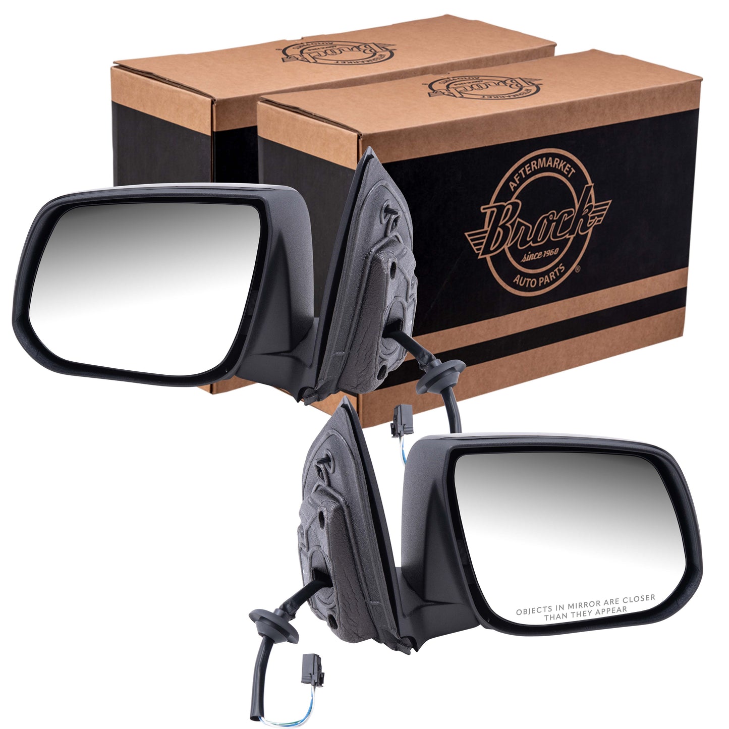 Power Mirror for 2017-2022 Colorado Manual Fold for 2017-2019 Canyon 84979751 Set GM1320523