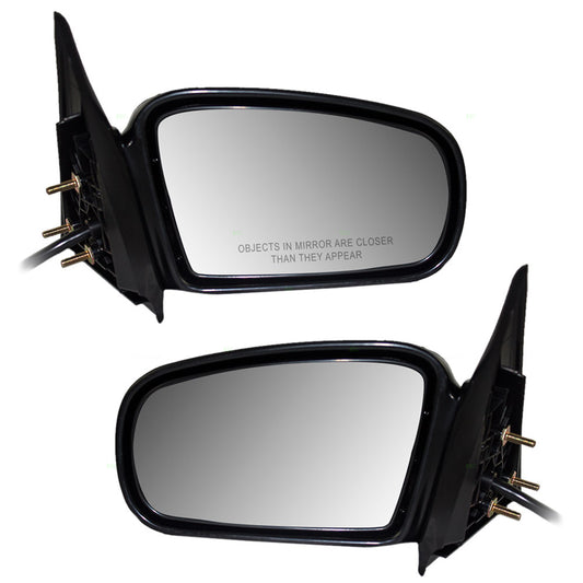 Power Mirror for 1997-2003 Malibu Manual Fold for 2004-2005 Classic for 1997-1999 Cutlass 22683153 Set GM1320153