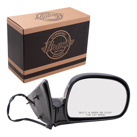 Power Mirror for 1995-1997 Blazer Manual Fold for 1994-1997 S10 for 1995-1997 Jimmy for 1994-1997 Sonoma for 1997 Hombre for 1996-1997 Bravada 17801666 Right GM1321127