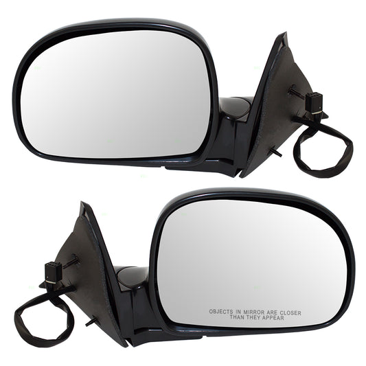 Power Mirror for 1998 Blazer Manual Fold for 1998 S10 15151117 Set GM1320185