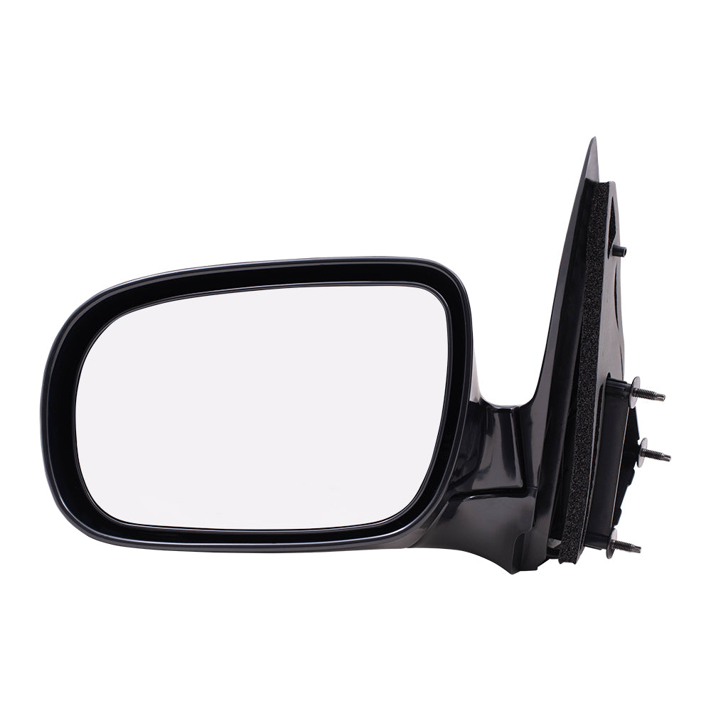 Brock Replacement Driver Power Side Door Mirror Compatible with Venture Relay Silhouette Montana/SV6 Trans Sport Uplander Van