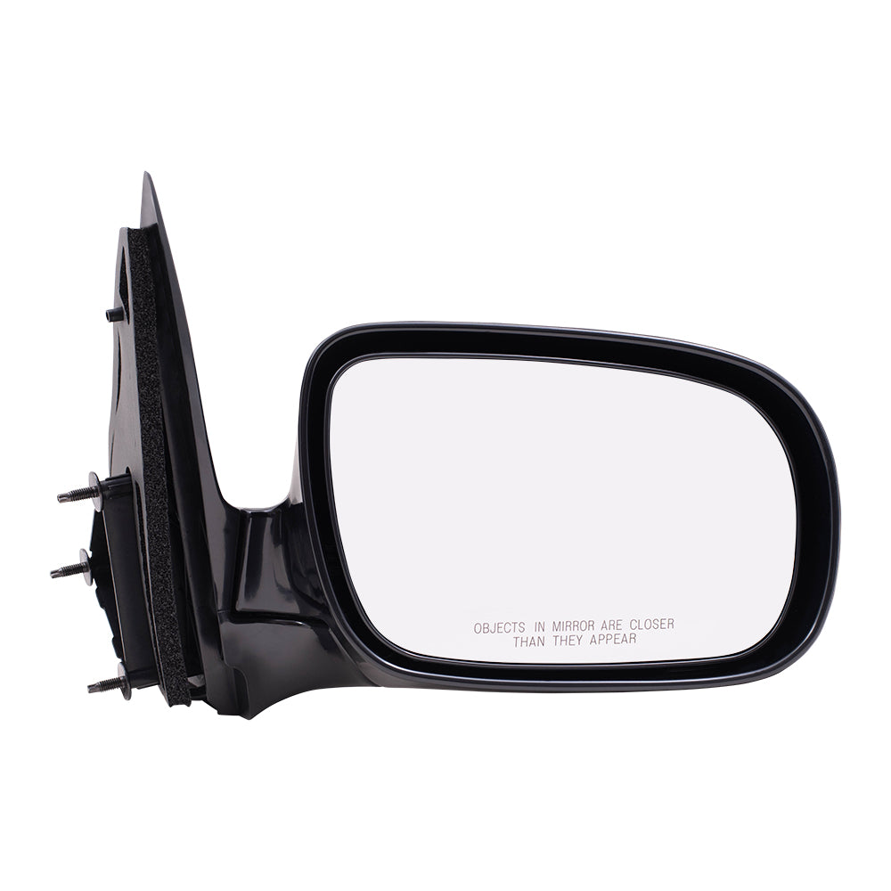 Power Mirror for 1997-2005 Venture Manual Fold for 2005-2009 Uplander for 2005-2007 Relay for 2005-2007 Terraza for 1997-2004 Silhouette for 1999-2006 Montana for 1997-1998 Trans Sport 15935752 Right