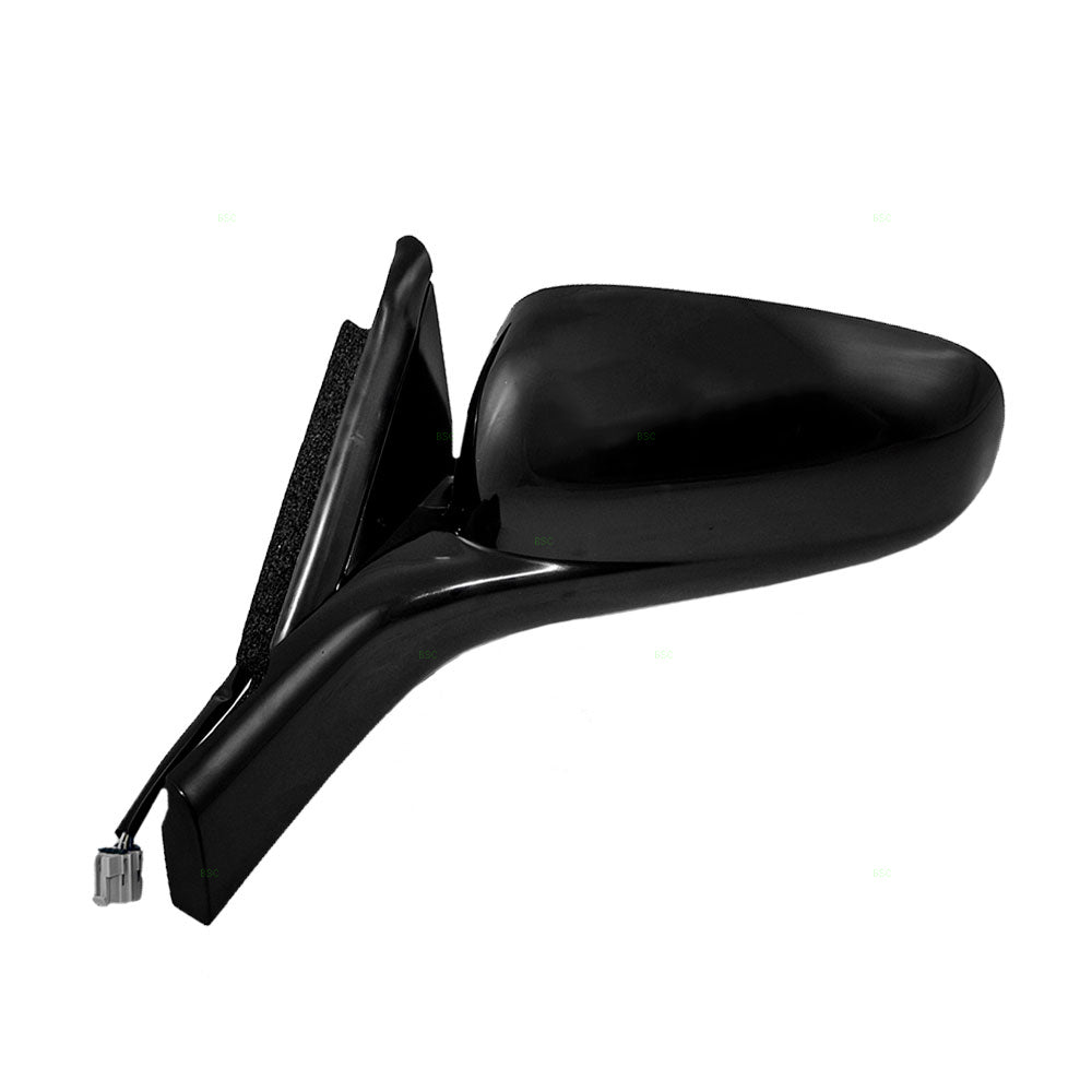 Brock Replacement Driver Side Power Mirror Paint to Match Black without Heat Compatible with 2000-2005 Impala 10331492 GM1320218