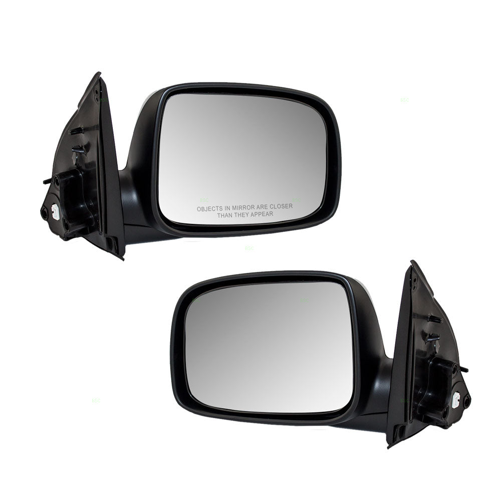 Brock Replacement Driver and Passenger Pair Power Side Door Mirrors Compatible with 2009-2012 Colorado Canyon Pickup Truck Extended & Crew Cab Pickup Truck