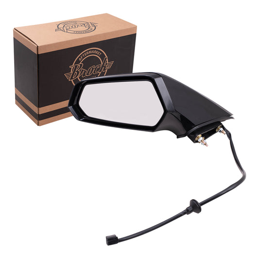 Power Mirror for 2010-2015 Camaro Non-Fold 22762487 Left GM1320405