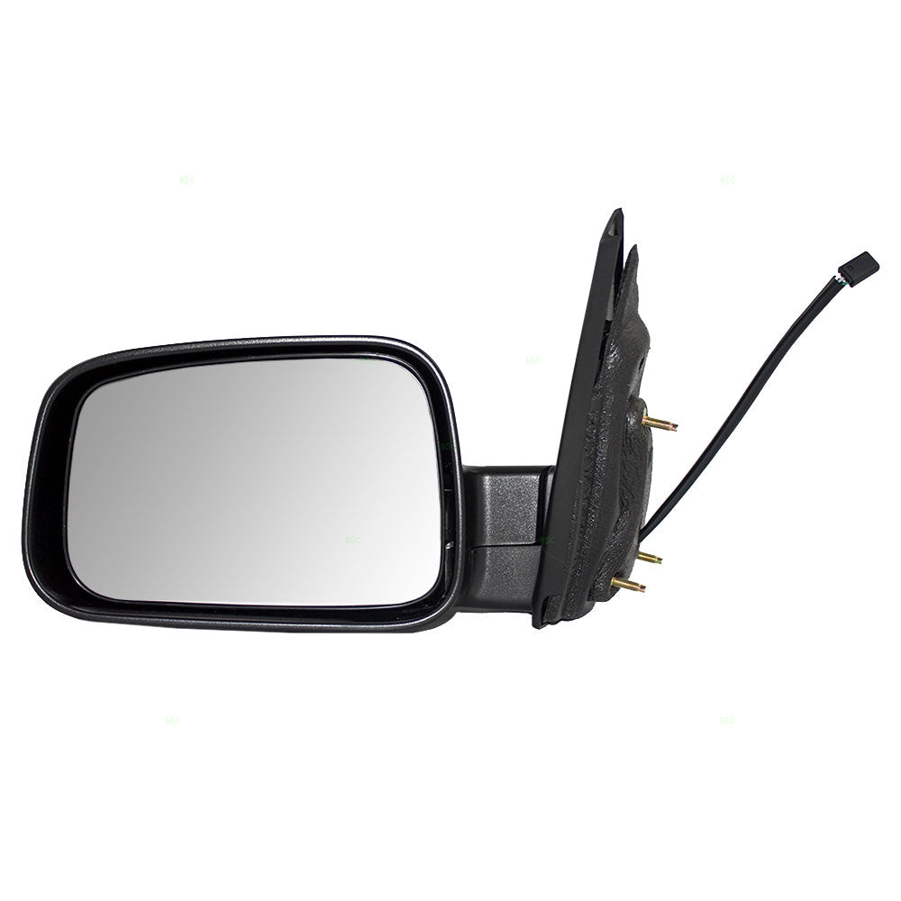 Brock Replacement Driver Power Side Door Mirror with Textured Cover Compatible with 2006-2011 HHR 20923833