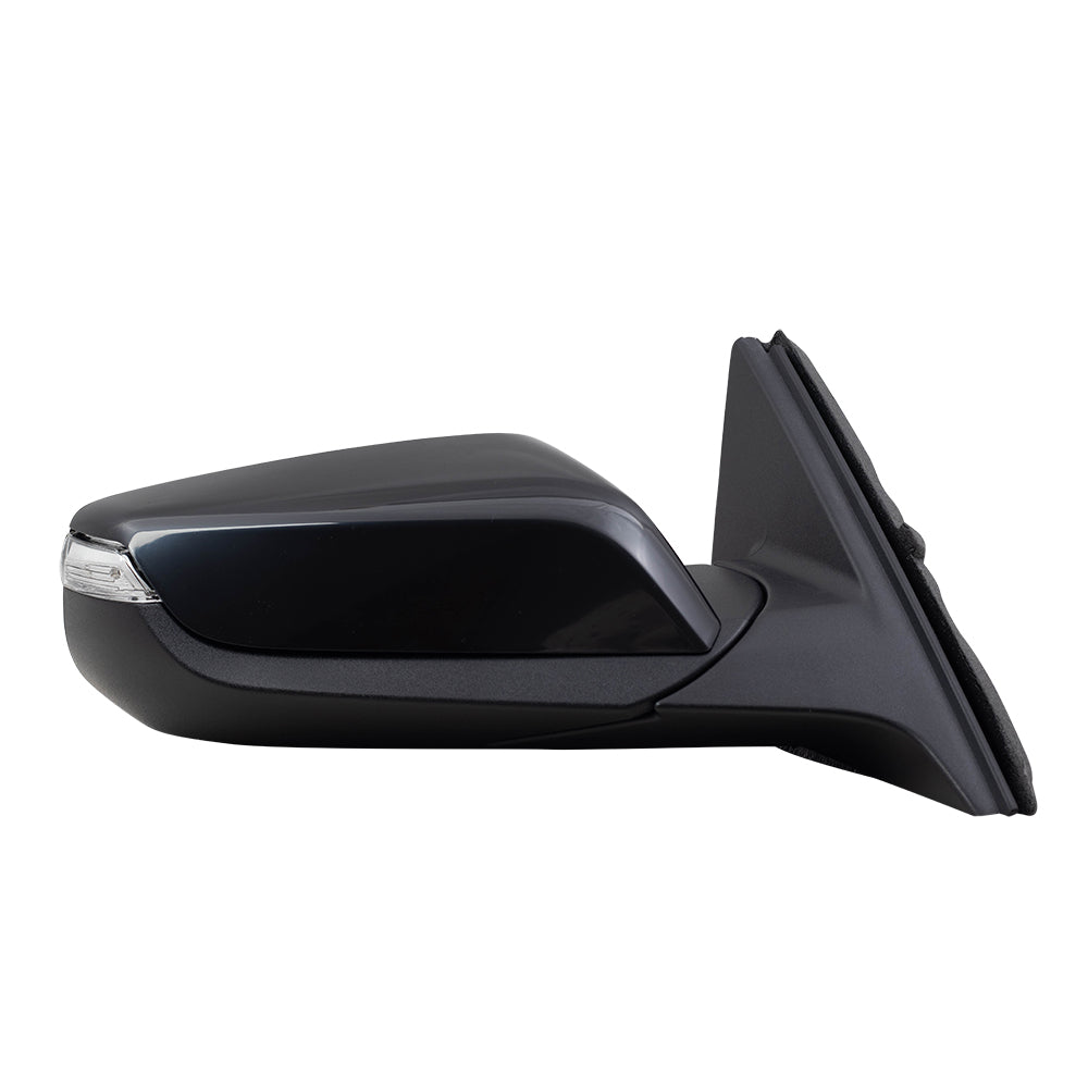 Brock Replacement Set Power Side Door Mirrors Heated Signal Memory Compatible with 2016-2019 Malibu