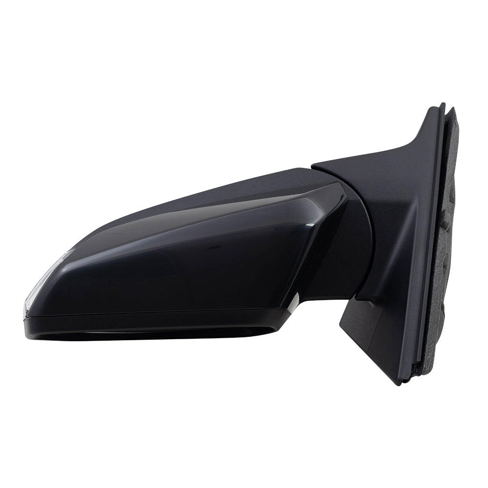 Brock Replacement Driver Power Side Door Mirror Heated Signal Memory Compatible with 2016-2019 Malibu