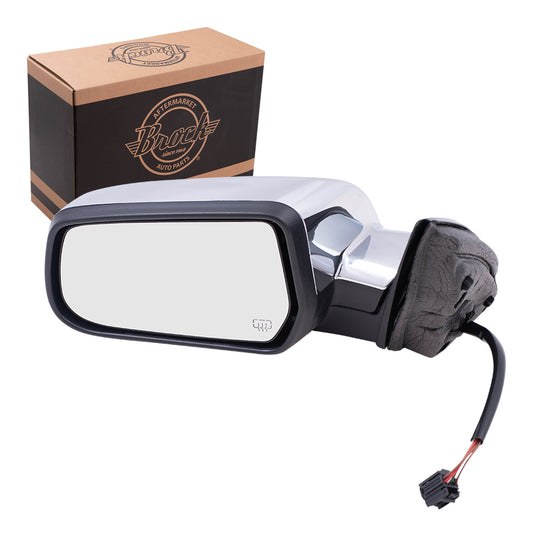 Power Mirror for 2015-2017 Equinox Heated Manual Fold for 2015-2017 Terrain 23467320 Left GM1320476