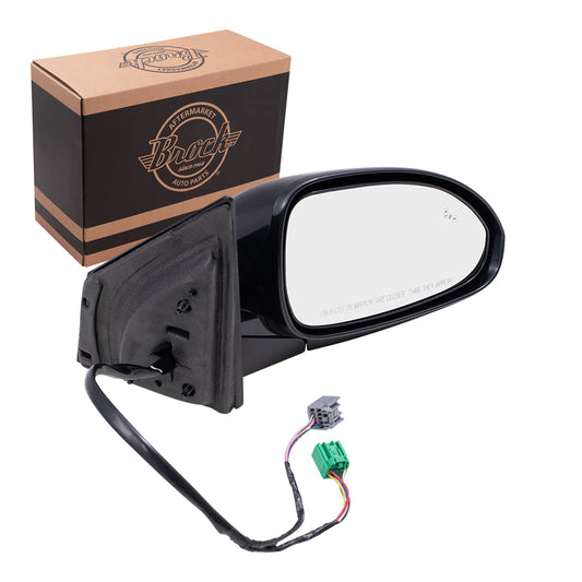 Power Mirror for 2013-2017 Enclave Blind Spot Detection Turn Signal Indicator Memory Heated Manual Fold 22823954 Right GM1321509