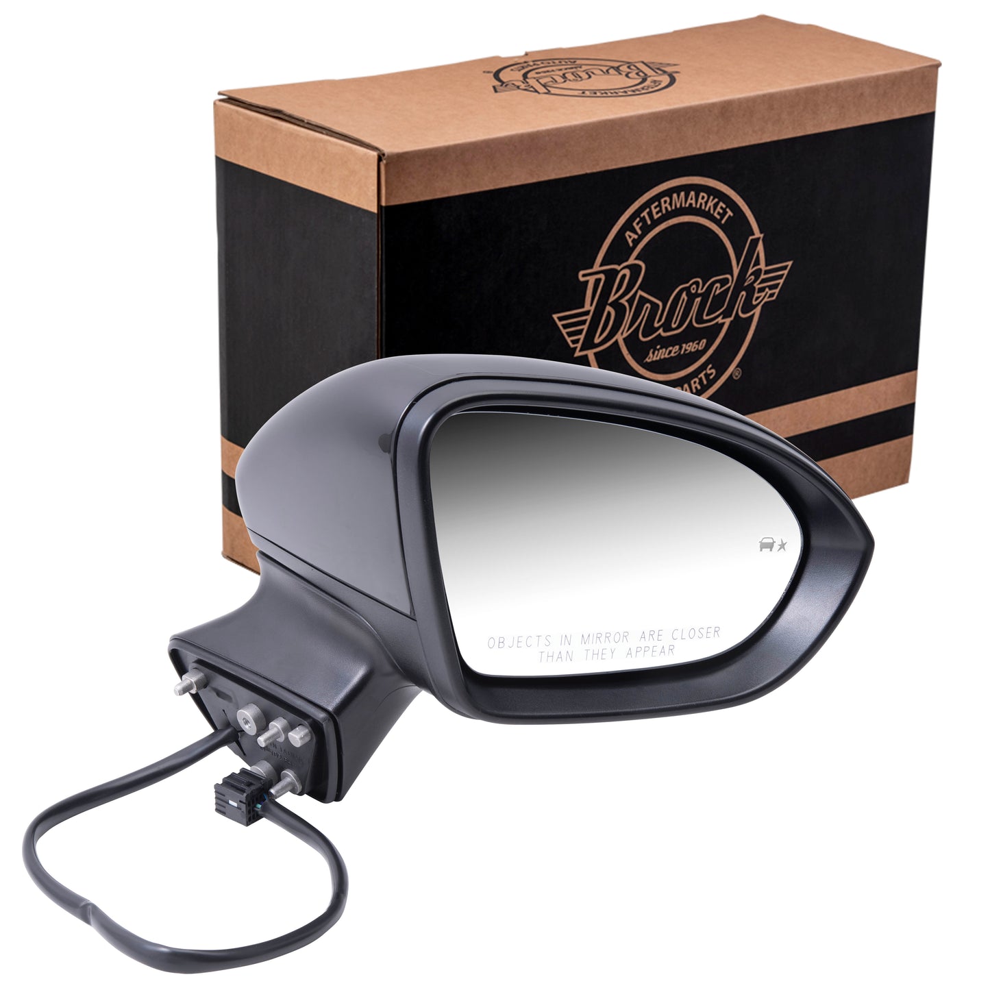 Power Mirror for 2016-2019 Cruze Blind Spot Detection Heated Non-Fold for 2016 Cruze Limited 39125818 Right GM1321543